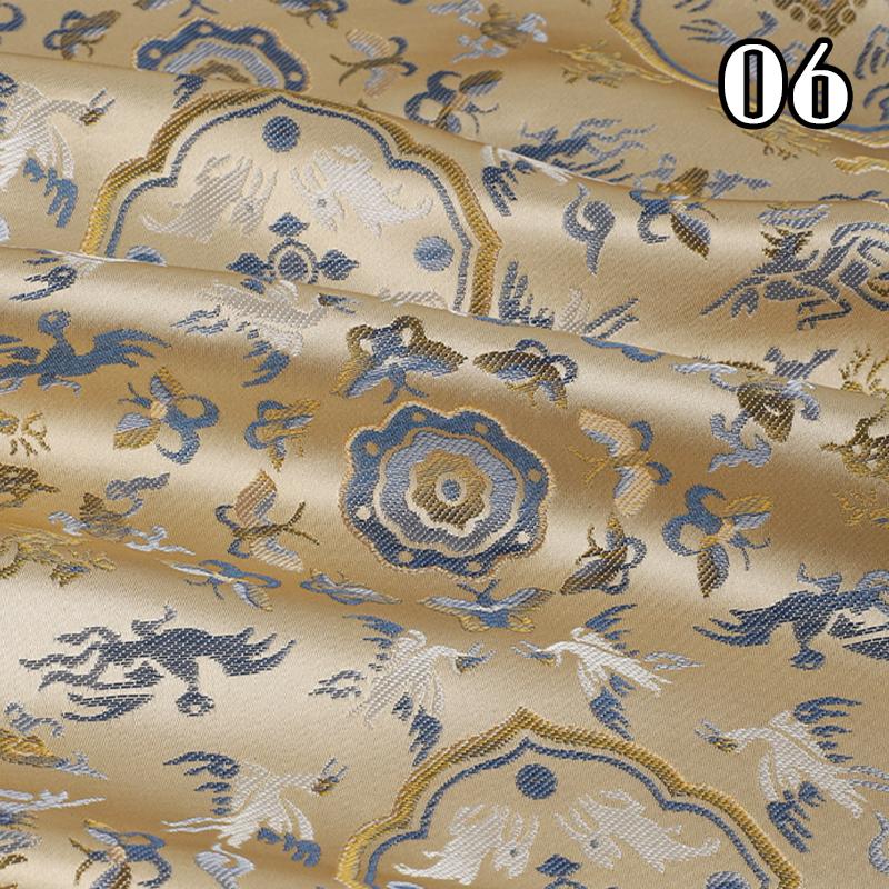 50x145 см китайское искусство имитация песни парча ткачество дамасская ткань жаккард парча ткань сделай сам сшить платье чонсам одежда ханьфу