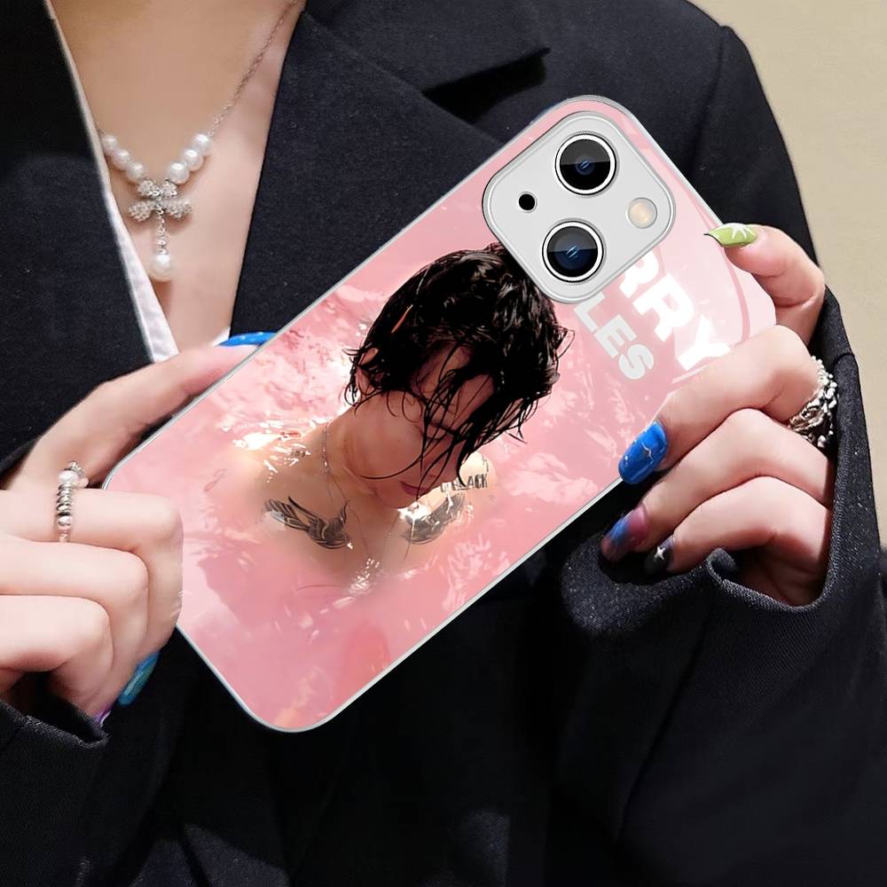 H-Harrys Музыкальные стили Для IPhone 14 13 12 Mini 11 Pro XS Max X XR 14 Plus Закаленное стекло Чехол