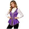 Women Victorian Satin Waistcoat