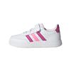 Breaknet 2.0 Trendy Comfortable Sports Low-Top Kids Sneakers Kids Sneakers White Bright-Purple Pink IE3791