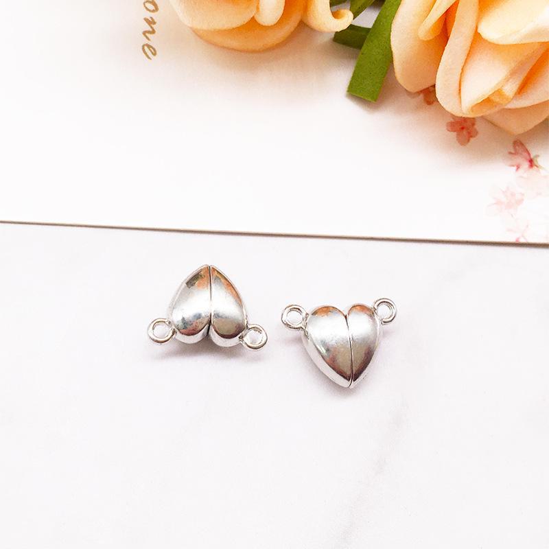 Золотая цилиндрическая магнитная пряжка для самодельных украшений ручной работы - пряжка для соединения ожерелья и браслета