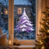 Static Cling Christmas Window Decals Holiday Glass Decals Static Cling Stickers  Home Holiday Decor