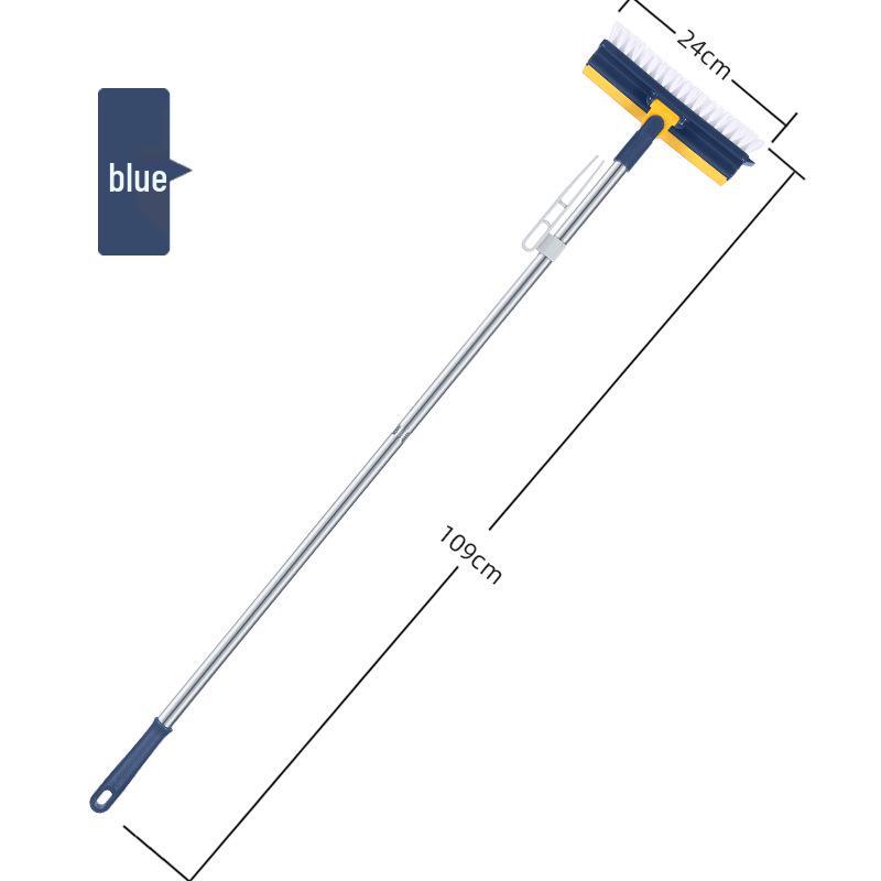 Multifunctional Long Handle Bathroom Tile & Floor Squeegee Brush