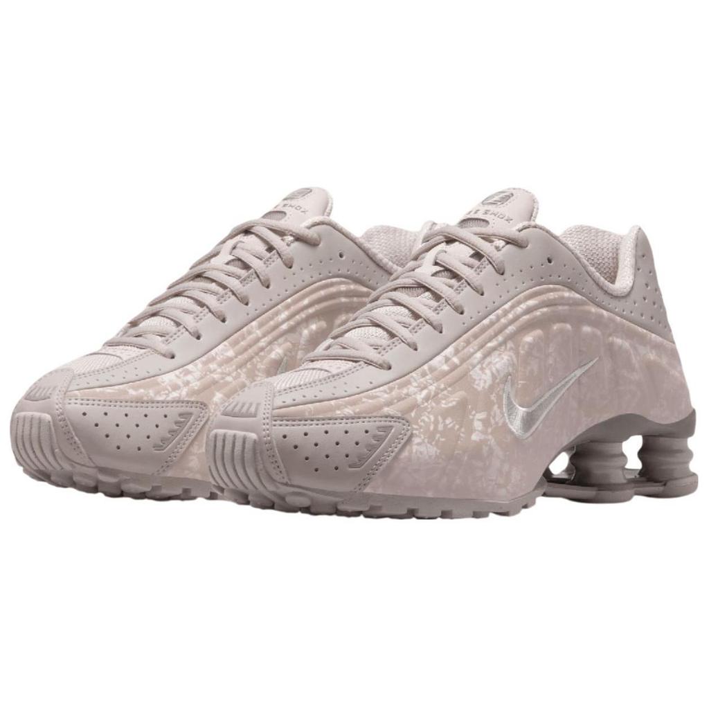 Nike Shox R4 Flat Pewter Floral Women Sneakers Grey College-Grey HV0934-001