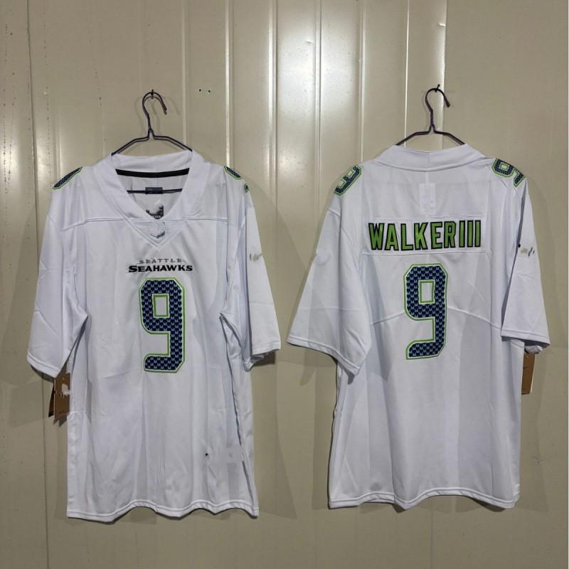 2026 Seattle Seahawks Embroidered Football Jersey 11 12 21 9 10