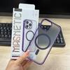 Прозрачный магнитный чехол для iPhone16 матовый MagSafe Apple 17 акриловый 13/14 чехол для мобильного телефона оптом