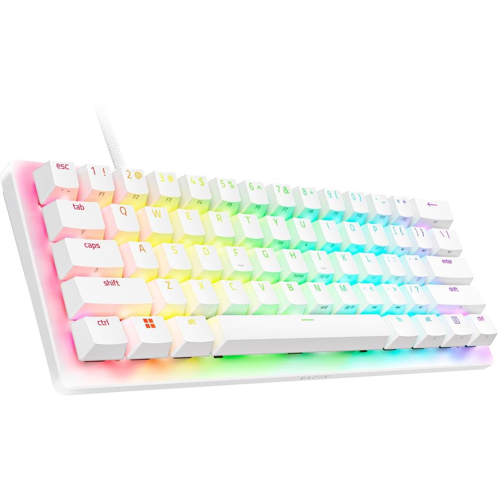 Razer Huntsman V3 Pro Mini JP Analog Gaming Keyboard with Rapid Trigger and Adjustable Analog Optical Adjustable 40G Actuation Japanese Japanese