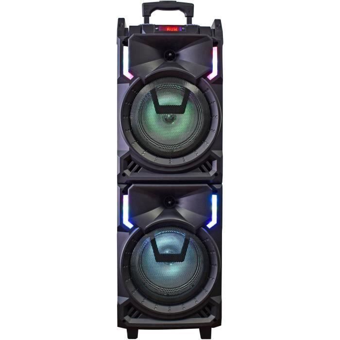INOVALLEY MS01XXL Nomadic Karaoke Trolley Speaker - Bluetooth - 800W