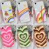 For Oppo F1 F1S F3 F5 F7 F9 F11 F15 F17 F19 F21 Pro Phone Cases Beautiful Rainbow Pattern Soft Clear Silicone Anti Slip Protective For Oppo Shell Capa