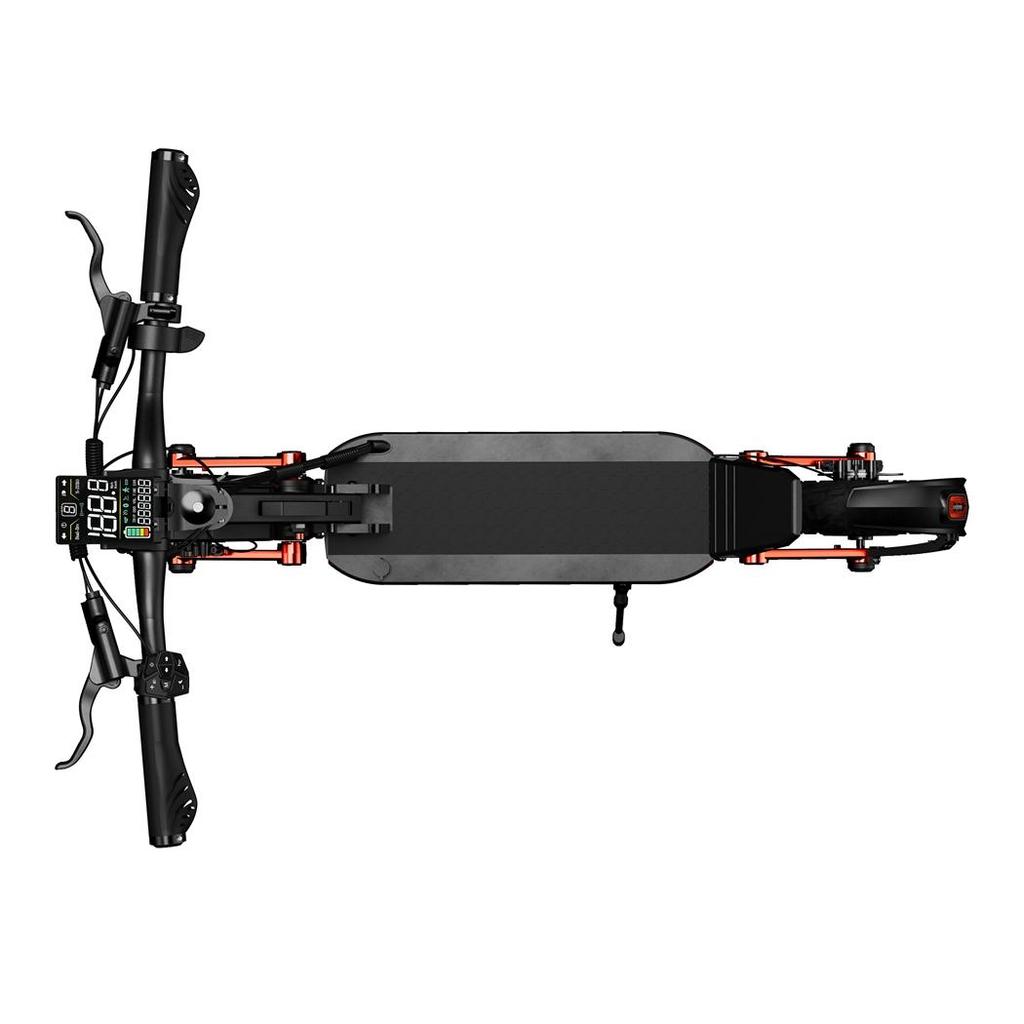 Electric Scooter Foldable Joyor S10 1000Wx2 Dual Motor 60V 18AH Max Range 85Km Black