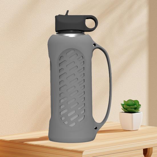 Крышка для бутылки BPA Free, устойчивая к царапинам, с ажурным дизайном, силиконовая, портативная, 40 унций, термокружка, защитный чехол, кухонный гаджет