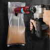 10Pcs  Water Catch Tool Electric Drill Dust Bag Hammer Punching Hole Air Conditioning Dustproof Collector Device