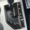 Комплект для 2012-2014 Toyota Camry RHD Автомобиль Накладка на панель переключения передач из углеродного волокна Передняя