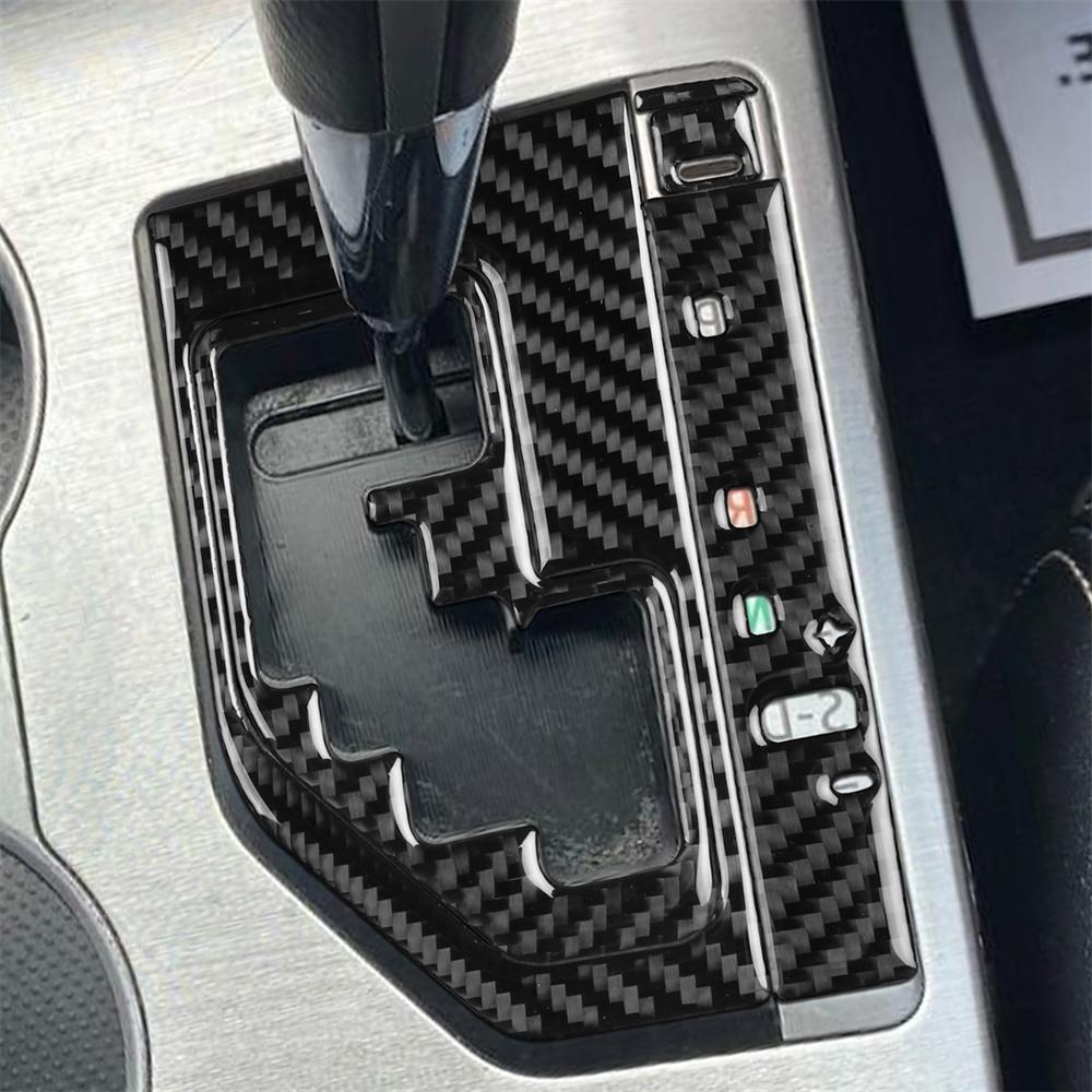 Комплект для 2012-2014 Toyota Camry RHD Автомобиль Накладка на панель переключения передач из углеродного волокна Передняя