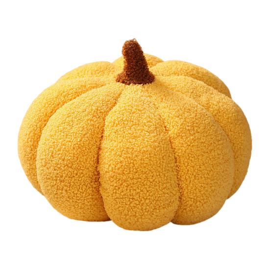 Pumpkin Pillow Plush Soft Handmade PP Cotton Stuffed Pumpkin Throw