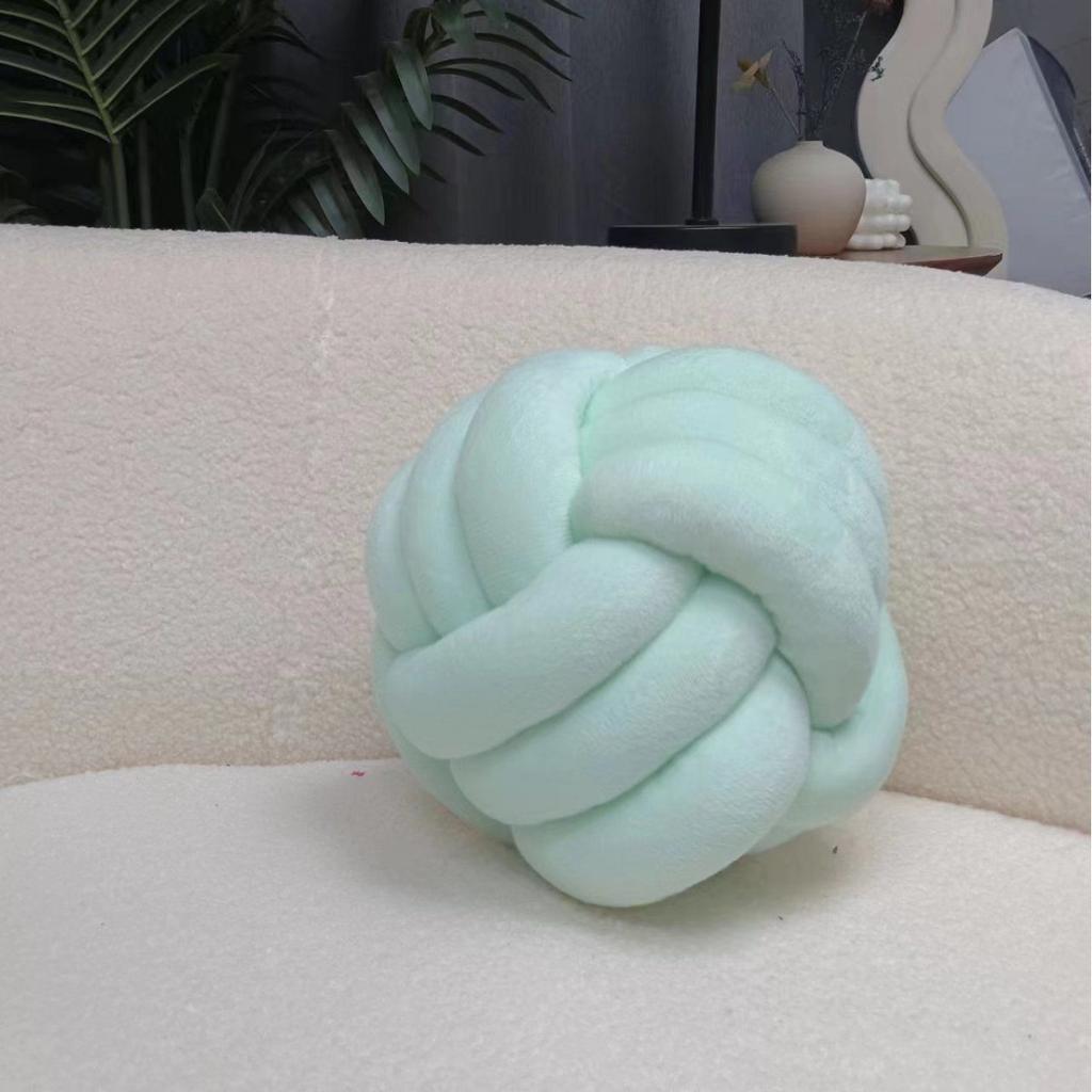 1 шт. Подушка-узел в стиле ар-деко с полосками, ручной работы, мягкая, из полиэстера и хлопка, современная, уютная, декоративная подушка для дома и дивана