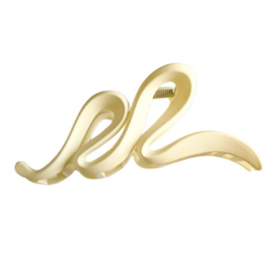 Коготь для волос в форме змеи, матовая текстура, большая заколка для волос, сильный захват, коготь для затылка, зажим для волос в форме акулы, душ, инструмент для укладки волос