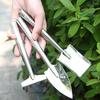 3Pcs/Set Garden Rake Shovel Spade Handheld Stainless Steel Flower Succulent Planting Soil Processing Hand Tool Outdoor Gardening Supplies