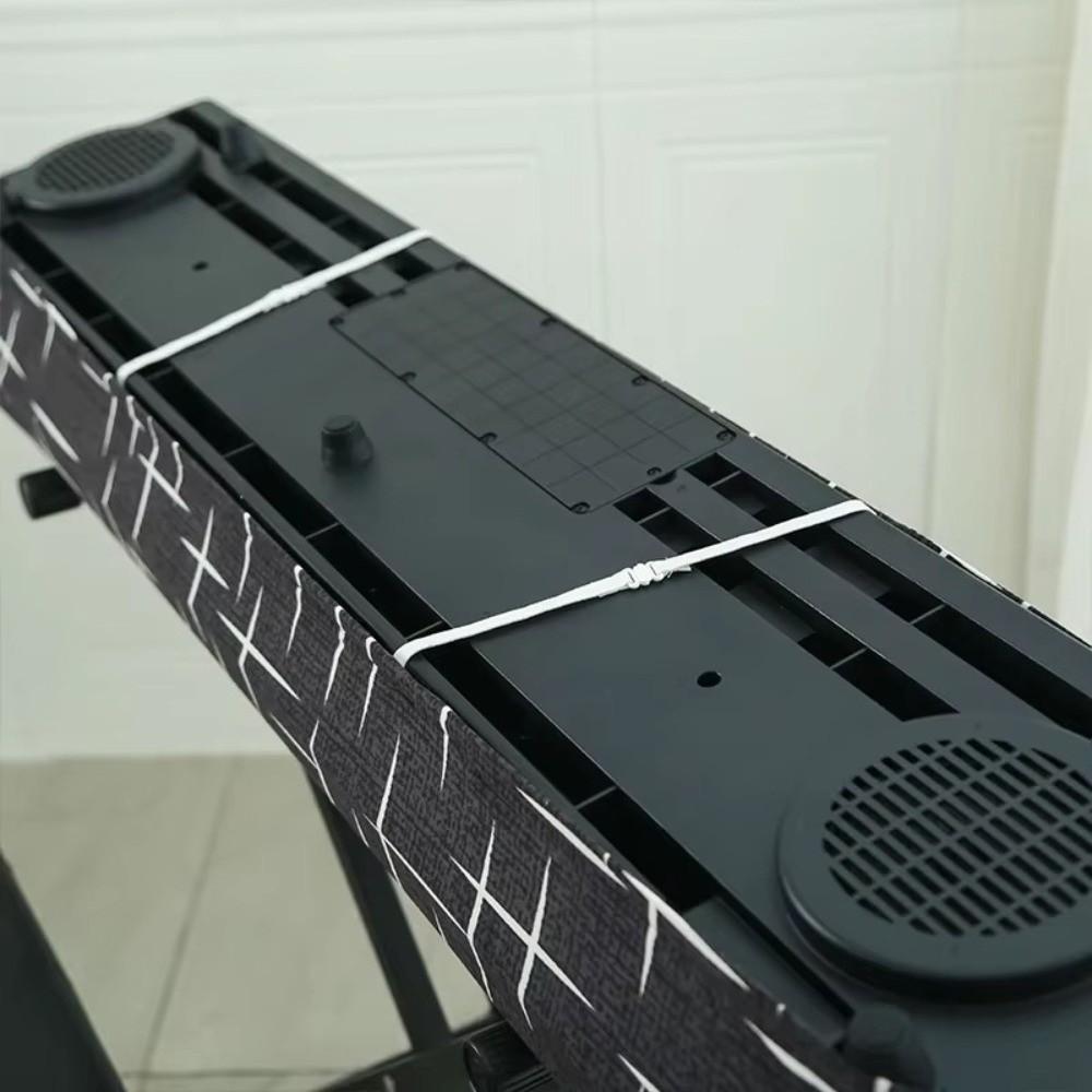 Складная электронная крышка для пианино Эластичный пылезащитный чехол для пианино Новый пылезащитный чехол для клавиатуры пианино