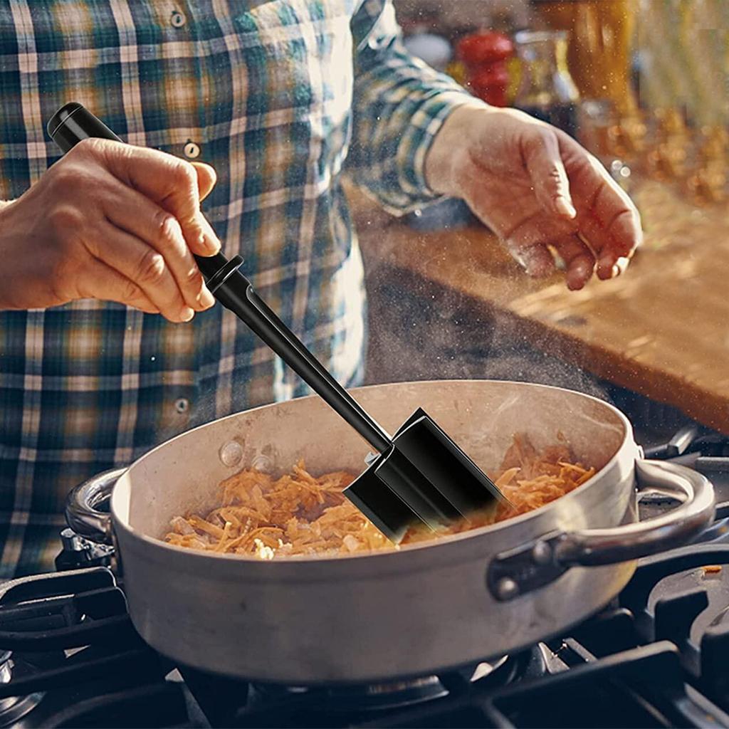 Ручной резак для мяса, пибимбап, перемешивающий и измельчающий лопатку для измельчения мяса, скребок для приготовления фарша, инструмент для отбивания мяса