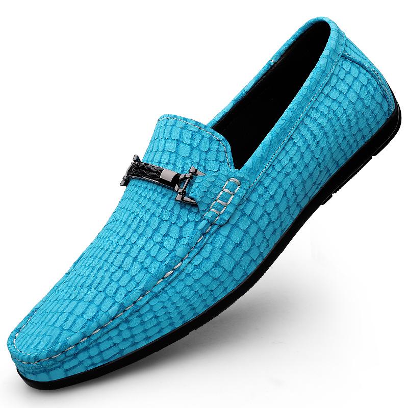 Летние мужские мокасины из натуральной кожи, дышащие туфли на плоской подошве, мужская повседневная обувь, мокасины, легкие туфли для вождения, красные свадебные туфли