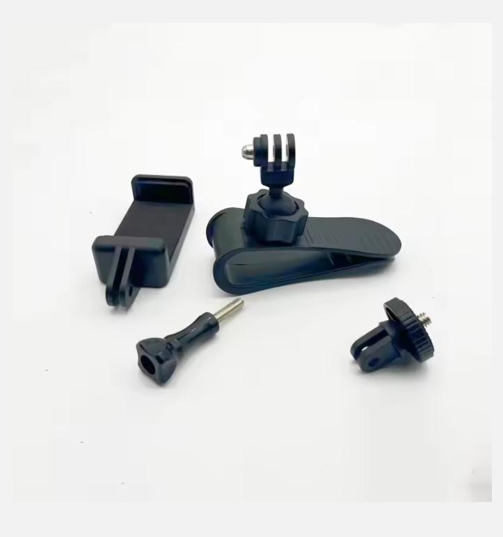 2025 Автомобильное крепление для камеры, солнцезащитный козырек, держатель камеры, зажим для GoPro Hero 13 12 11 10 9 DJI OSMO Action 5 Pro 4 3 Insta360 X3 X4 Аксессуары