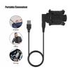 for Garmin Fenix 3/3 HR Clip Charger Cable 80cm USB Charging & Data Transfer for Fenix 3 Sapphire/Quatix 3/Tactix Bravo Smartwa