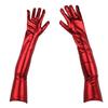 Hip-pop Leather Gloves Skinny Etiquette Mittens Elastic Long Gloves  Girl