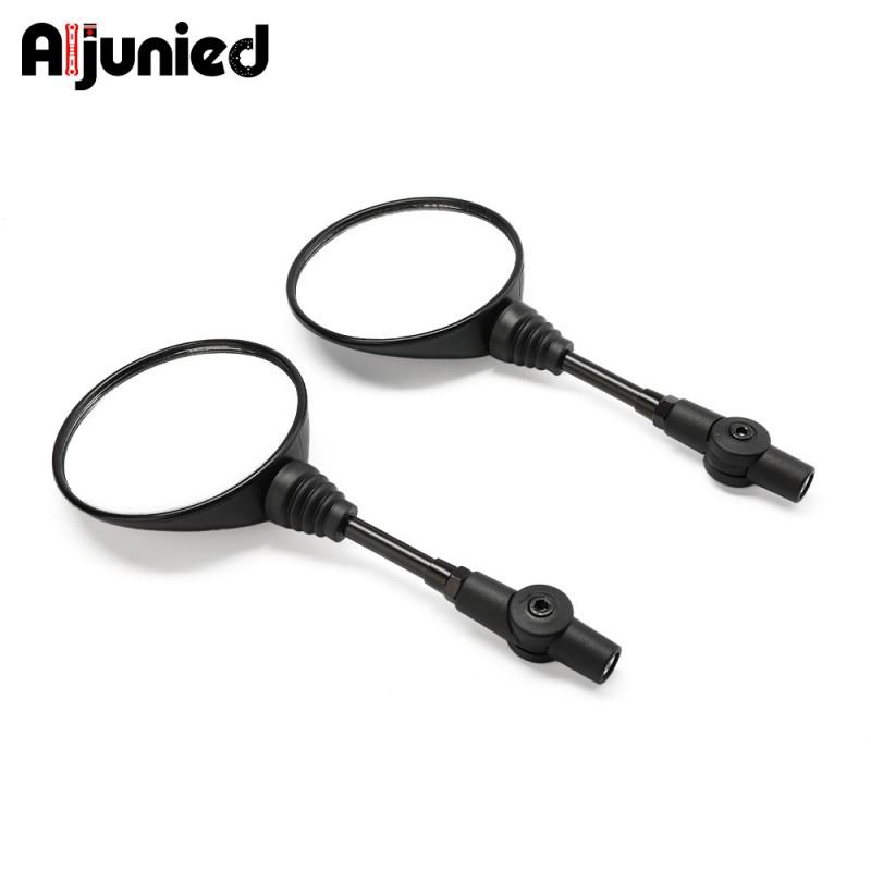 Universal Round Side View Mirrors Honda CRF300L CRF250L XR650L Motorcycle Rearview Mirror Replacement Accessory