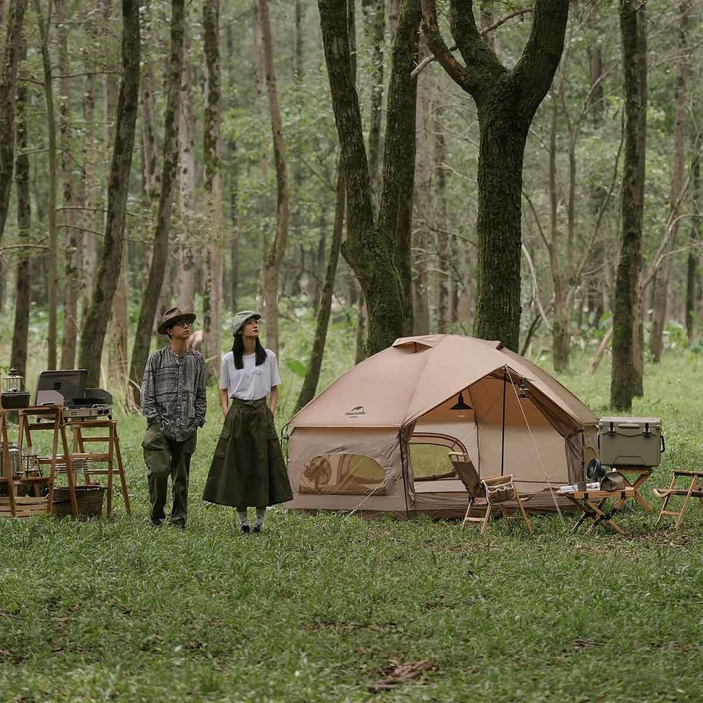 Naturehike монгольский стиль шестиугольная палатка для 4 4 легко водонепроницаемый влагостойкий водостойкий уличный теплоотражающий противомоскитный чехол включает в себя мешок для хранения людей, сезонов,