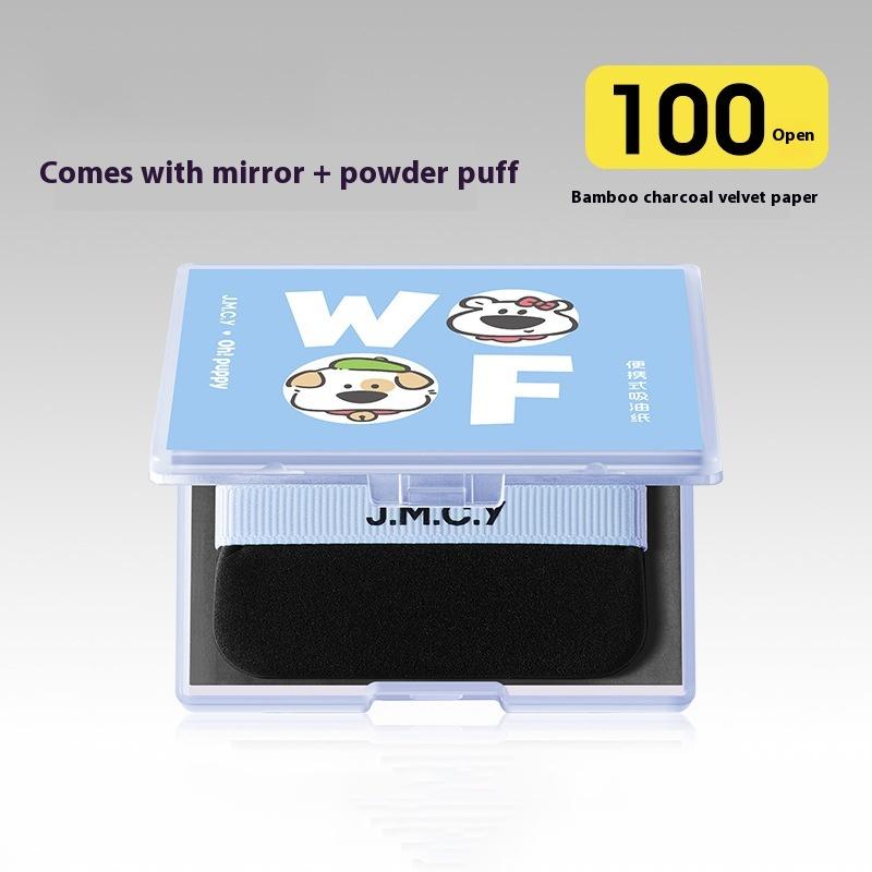 100 листов Бумага для удаления жира с лица Летние салфетки для контроля жирности Маслоудерживающая жирная бумага Очищающее средство для лица Инструмент для макияжа Удаление жира с лица