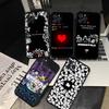 Чехол для телефона Игра Undertale U Для iPhone 17 Air 16 15 14 Plus 13 12 Mini 11 Pro Max Черный Чехол