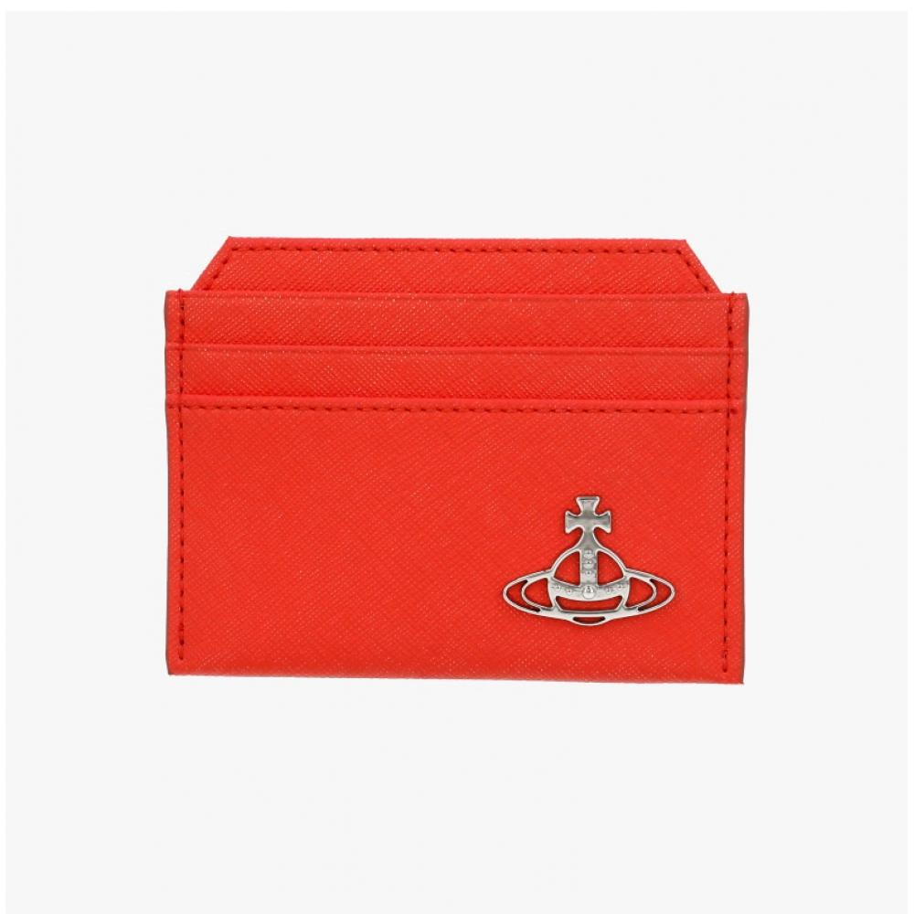 Кошелек для карт Vivienne Westwood Saffiano Slim 5403000bu S0021 F401