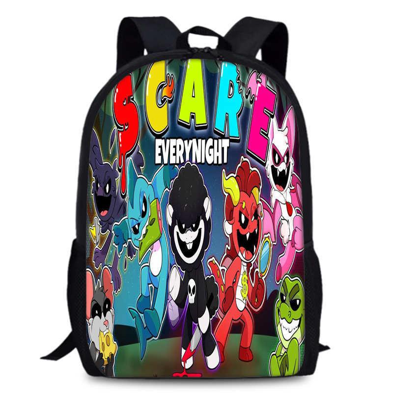 Poppy Chapter Playtime 4 Durable Bookbag 15in Laptop Anime Backpack Oxford