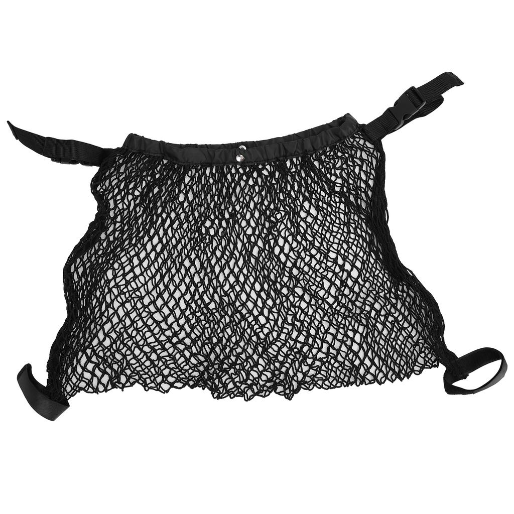 Stroller Mesh Bag Adjustable Polyester Net Storage Bag with Large Storage Space Stroller Accessories for Carrying