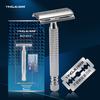 Double Edged Razor Blade Shaving Razor Classic Safty Razor For Mens Shaving Two-sided Metal Aluminum
