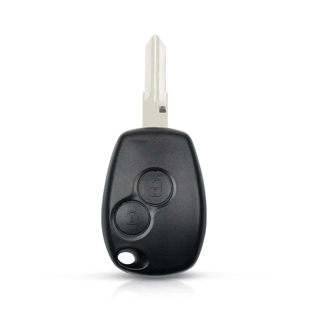 S 2 Кнопки Для Renault Dacia Modus Clio 3 Twingo Kangoo Чехол Корпус Брелока Автомобильного Ключа Замена Лезвия Ne72/Vac102/Va2