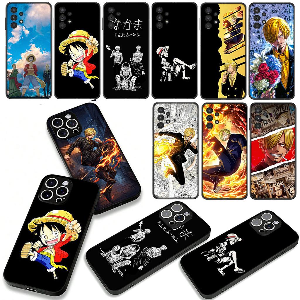 Phone Cover Comics Sanji Luffy One Piece Casing for Xiaomi Redmi Note 15 11 9 10 Pro Plus A5 9A 9T 10A 10C 9C NFC 15C 8T Case