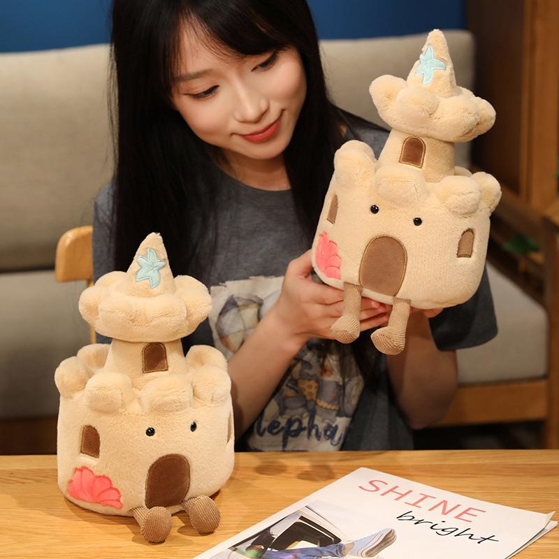 1 шт. Милый Забавный Магазин Успокаивающая Кукла Украшение 25 см Jelly Cat Замок Плюшевая Набивная Кукла Фестиваль Валентина Подарок на День Рождения