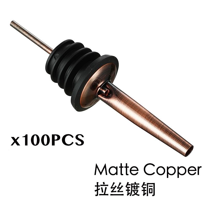 100PCS Wine Pourer Stopper Bottle Pourer Classic Bottle Liquor Pourer Oil Dispenser,Pack Of 100