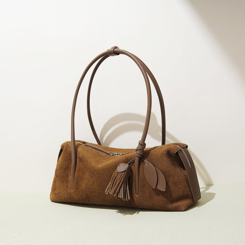 Frosted bag simple shoulder bag lazy casual underarm tote commuter women's bag
