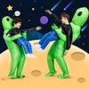 Надувной костюм ET-Aliens, страшный монстр, косплей для взрослых и детей, рождественская вечеринка на День благодарения, сценический фестиваль, детская одежда