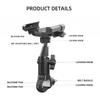 360 Degree Rotation Motorcycle Phone Holder Scooter Phone Holder  For Motorcycle Riding