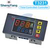TZT AC 110V 220V T3231 Цифровое реле времени со светодиодным дисплеем Циклический таймер Управляющий переключатель Регулируемое реле времени Задержка времени