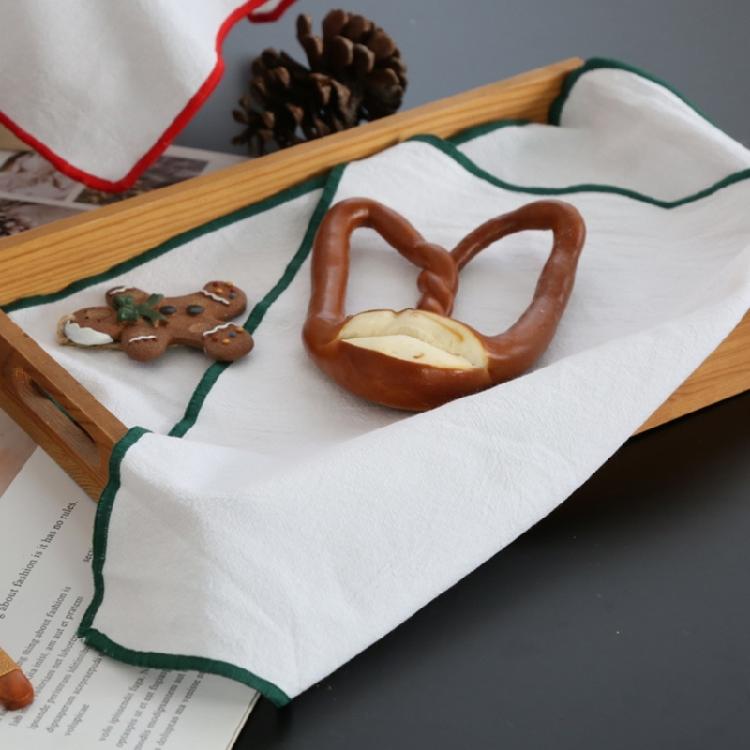 Набор из 4 хлопковых обеденных салфеток, долговечная хлопковая ткань, щедрый размер