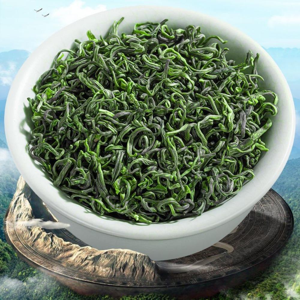 Высокогорный зеленый чай Юньву 2024 новые чайные листья немаоцзяньский чай весенний чай