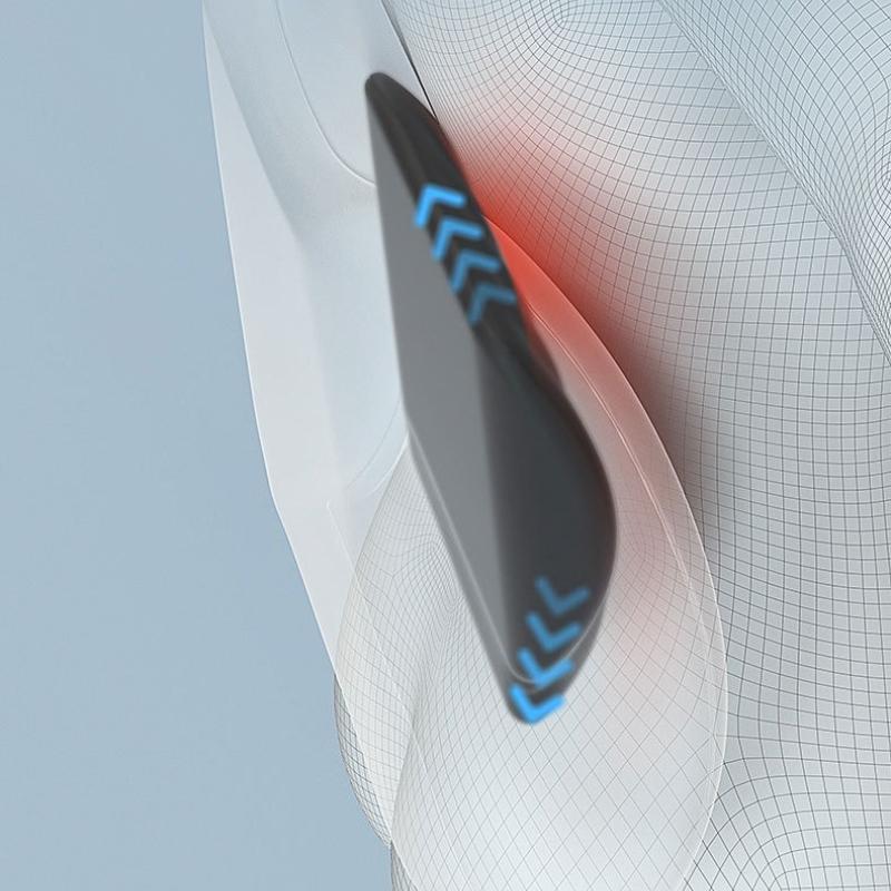 Ergonomic Memory Foam Car Waist Pillow 3D Lumbar Support for Universal Car Seat Vehicle Lumbar Relief Support Cushion Protector