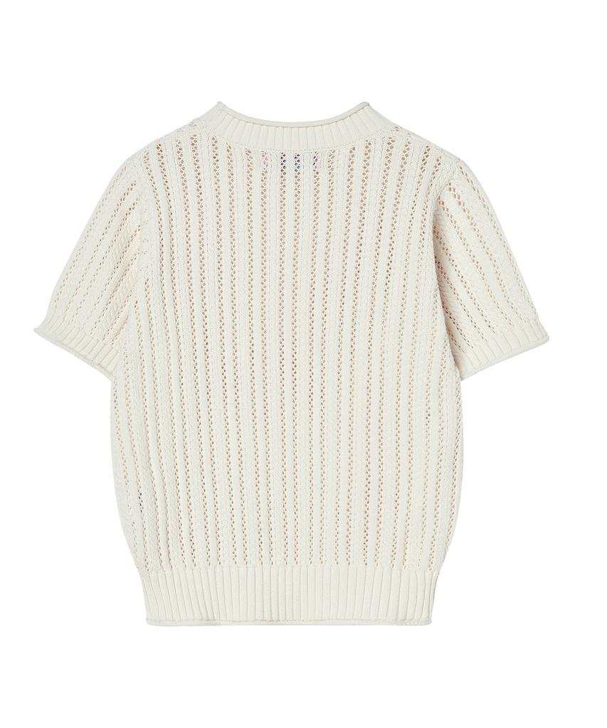 COMONINOZ W Crochet Half Knit [4 Color]