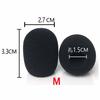 Set of 10 Replacement Windscreen Microphone Sponges for Headsets, Intercoms, Lapel Microphones, Large Speakers, and Loudspeakers, 8mm, 15mm, or 13mm I