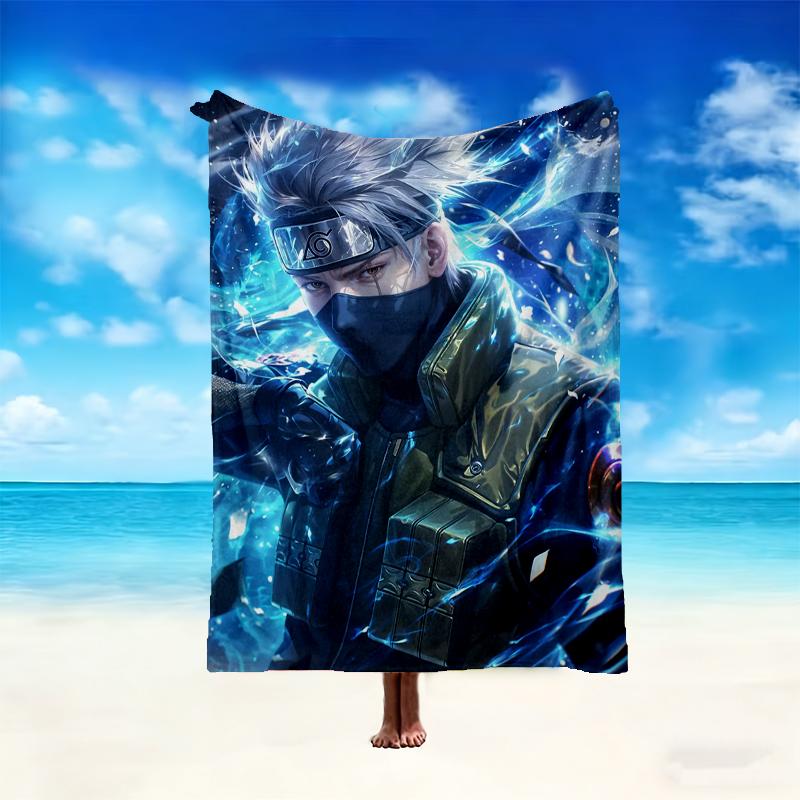 1pc Cozy Print Blanket, naruto Blanket Appropriate for Home Picnic and Travel Adventures